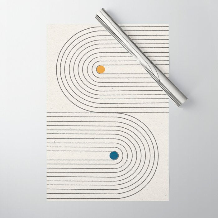 Geo BALANCE Wrapping Paper Gallery Image 1