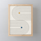 Geo BALANCE Mini Art Print Gallery Image 1