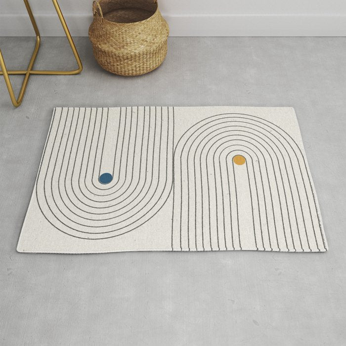 Geo BALANCE Rug Gallery Image 1