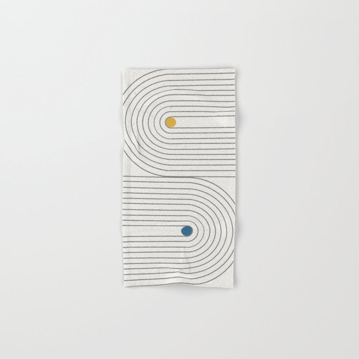 Geo BALANCE Bath Towel Gallery Image 1