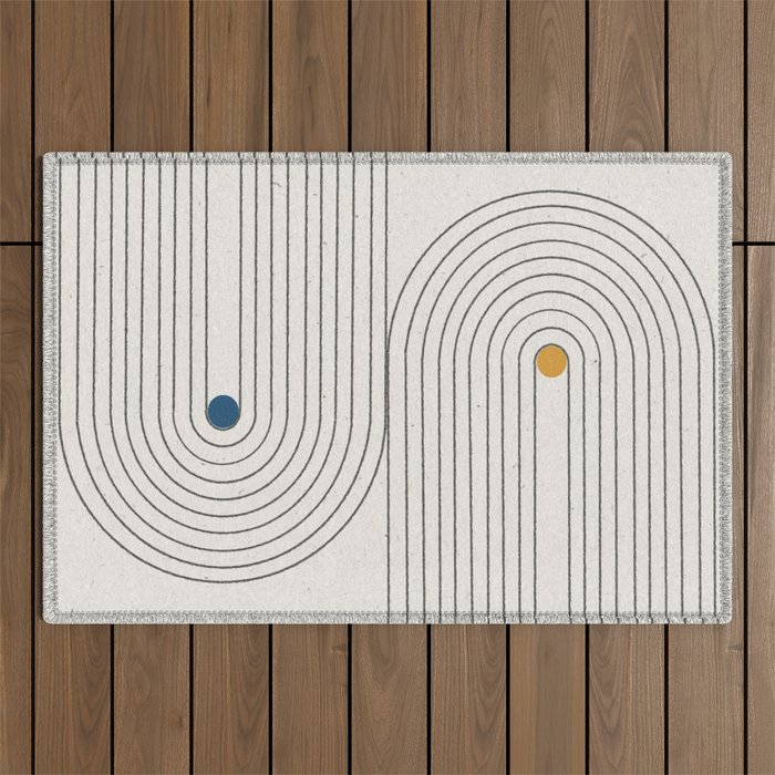 Geo BALANCE Outdoor Rug Gallery Image 1