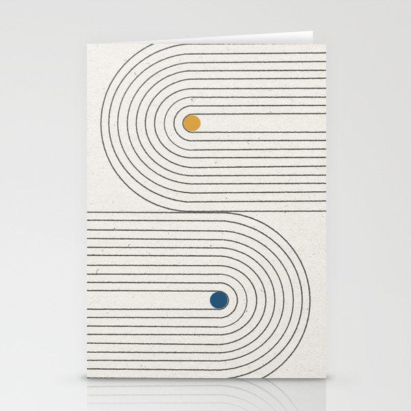 Geo BALANCE Stationery Card Gallery Image 1
