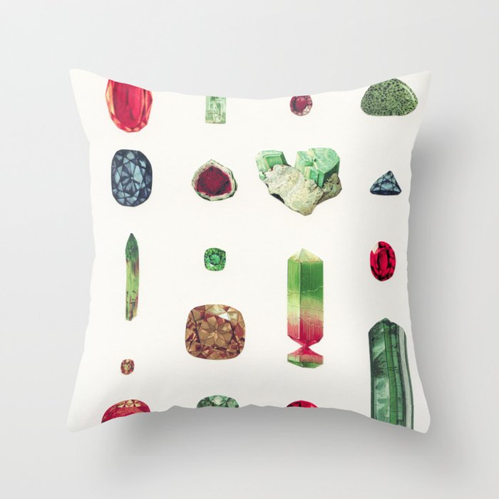 Precious Stones Throw Pillow Gallery Image 6