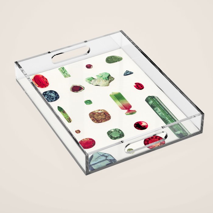 Precious Stones Acrylic Tray Gallery Image 1