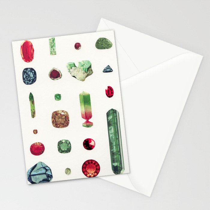 Precious Stones Stationery Card Gallery Image 2