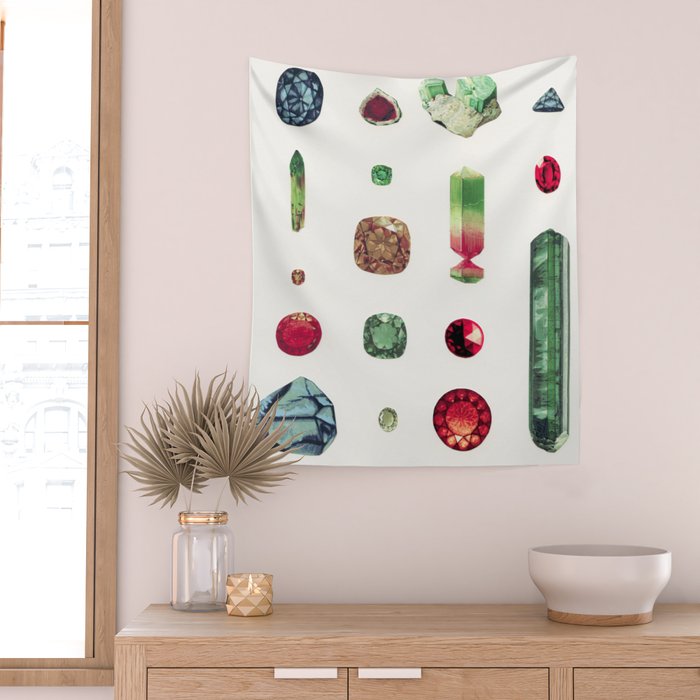 Precious Stones Wall Tapestry Gallery Image 2
