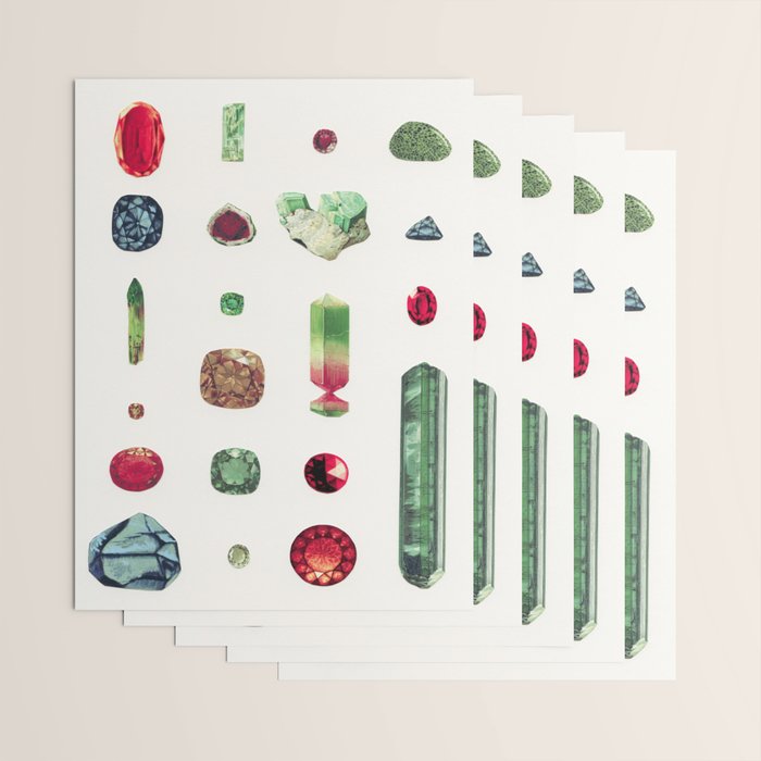 Precious Stones Wrapping Paper Gallery Image 3