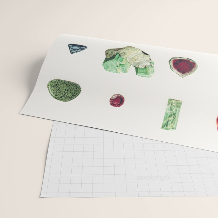 Precious Stones Wrapping Paper Gallery Image 2