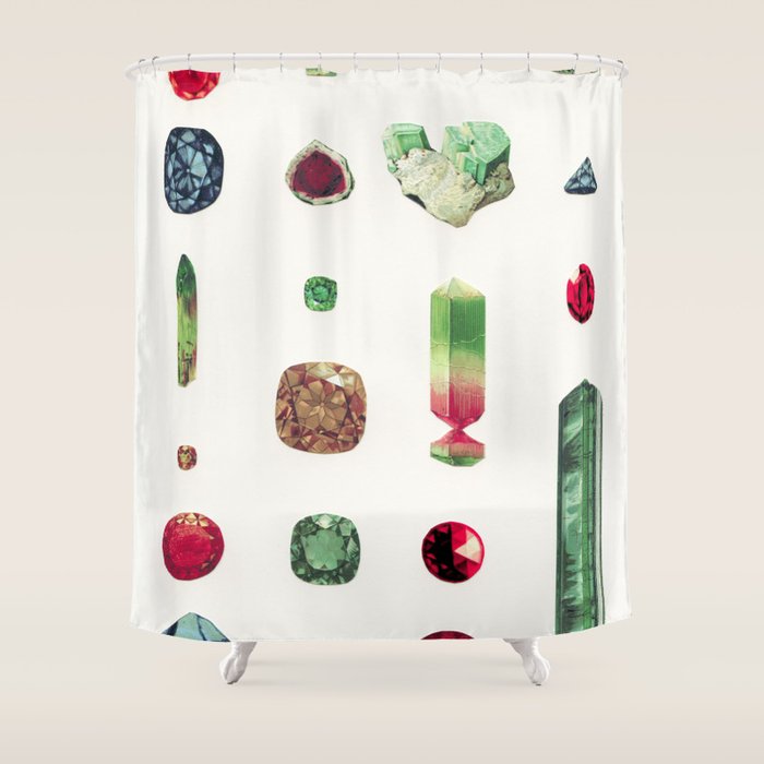 Precious Stones Shower Curtain Gallery Image 1