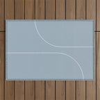 Modern Minimal Line Abstract XIII Outdoor Rug Gallery Image 1
