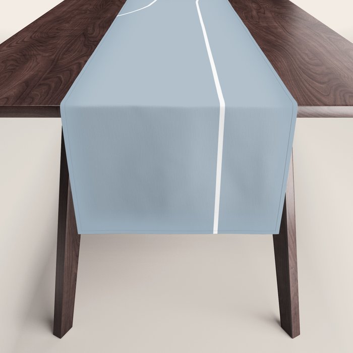 Modern Minimal Line Abstract XIII Table Runner Gallery Image 1