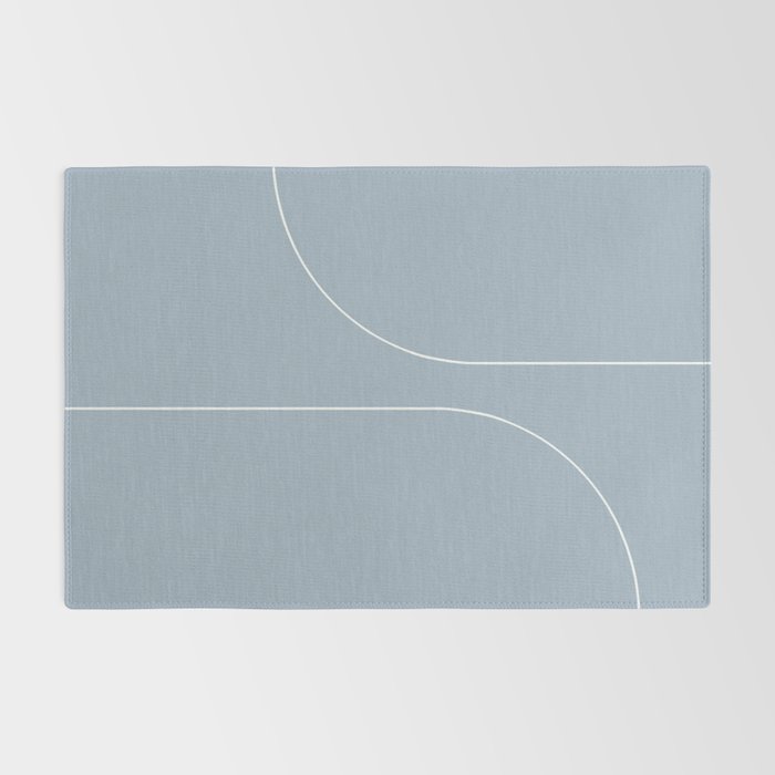 Modern Minimal Line Abstract XIII Rug Gallery Image 2