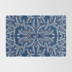 Wonderful twigs blue Rug Gallery Image 2
