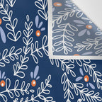 Wonderful twigs blue Wall Tapestry Gallery Image 3