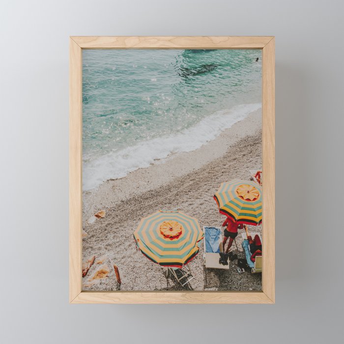 summer beach cxii Mini Art Print Gallery Image 1