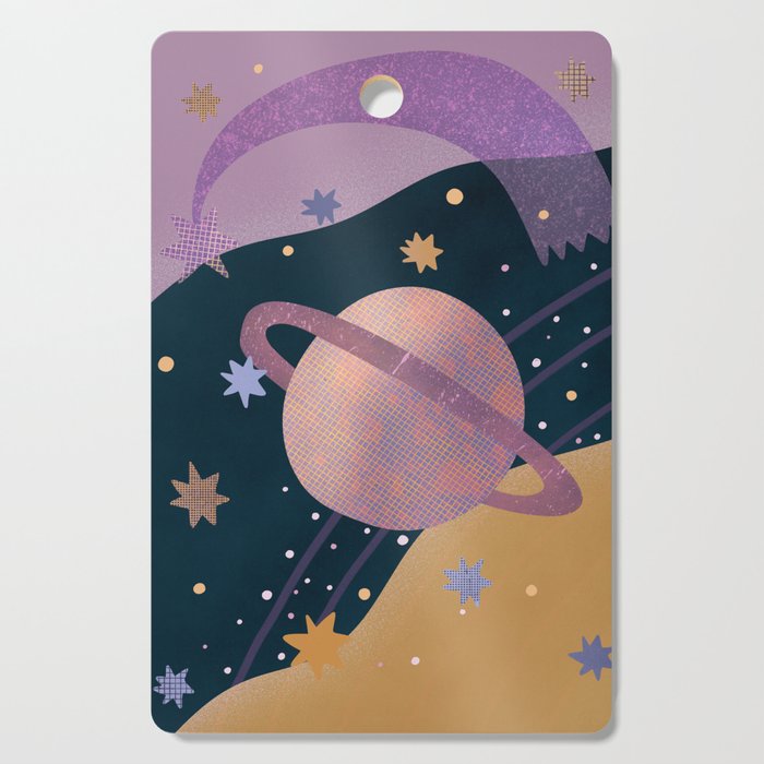 Cosmos #1 Cutting Board Gallery Image 1
