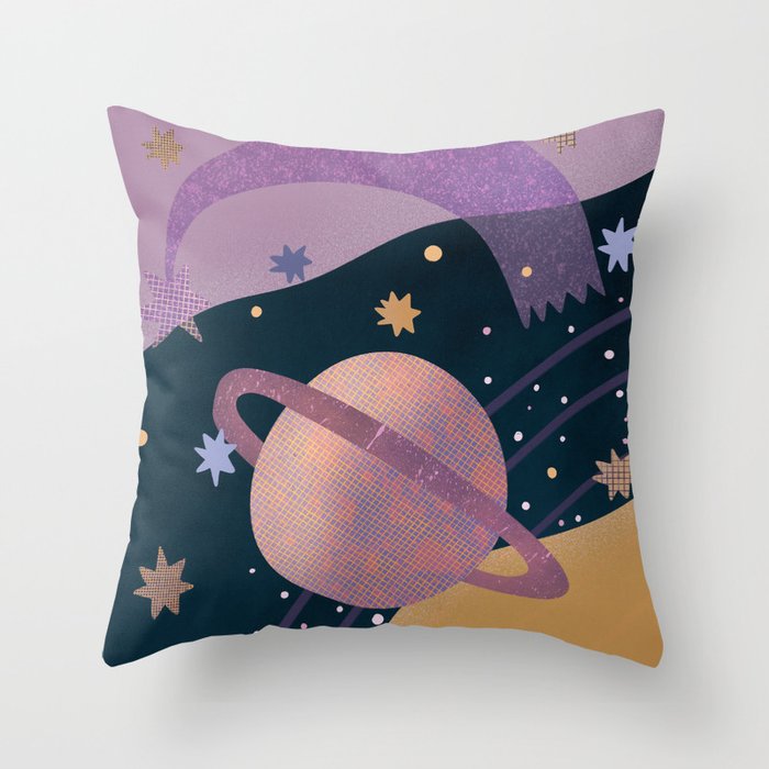 Cosmos #1 Throw Pillow Gallery Image 6