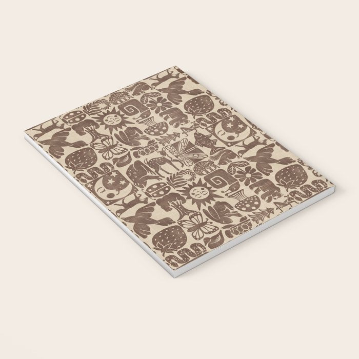 Nature Blocks - walnut brown Notebook Gallery Image 3