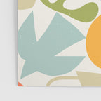 Colorful abstract nature organic shape pattern  Poster Gallery Image 3