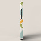 Colorful abstract nature organic shape pattern  iPhone Case Gallery Image 2