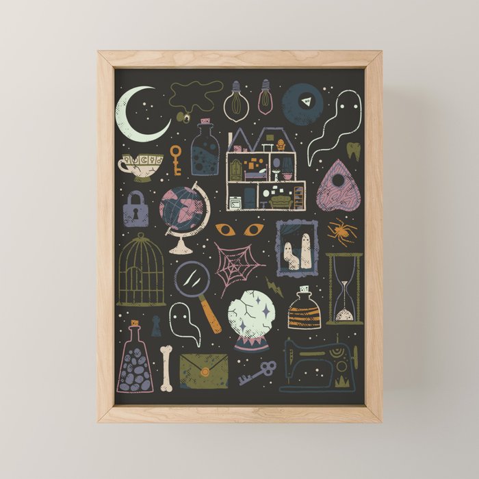 Haunted Attic Mini Art Print Gallery Image 1