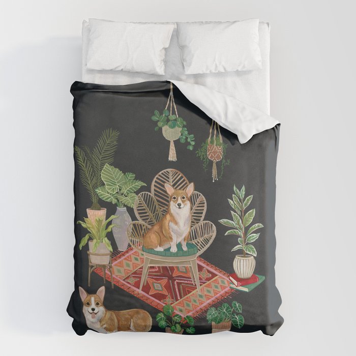Corgis living room Duvet Cover Gallery Image 6