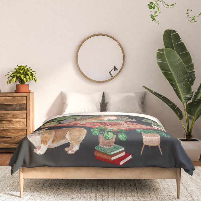 Corgis living room Comforter Gallery Image 3