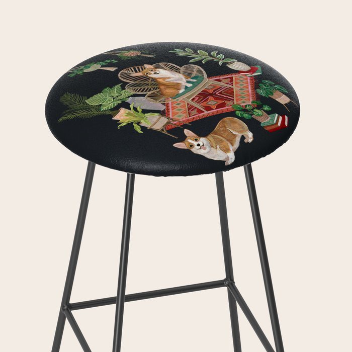 Corgis living room Stool Gallery Image 2