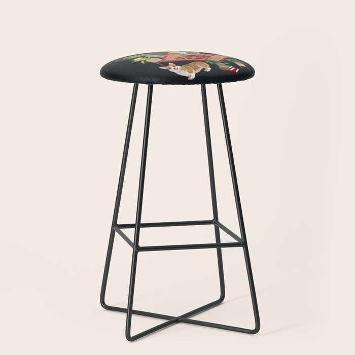 Corgis living room Stool Gallery Image 1