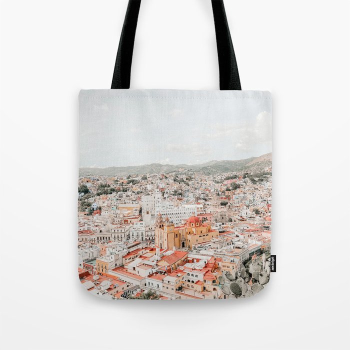 Mexico City View Tote Bag Gallery Image 1