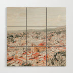 Mexico City View Wood Wall Art Gallery Image 1