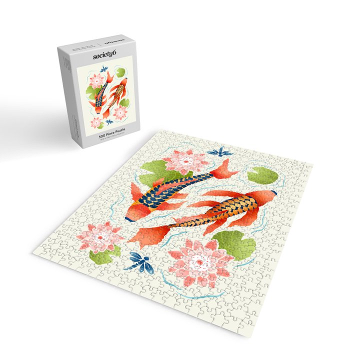 Koi Pond I Jigsaw Puzzle Gallery Image 2