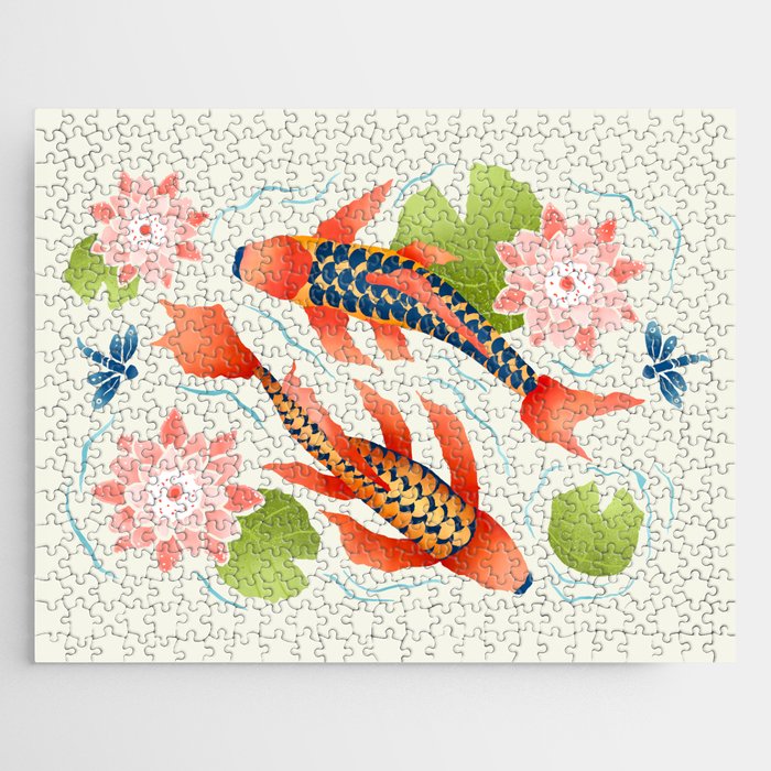Koi Pond I Jigsaw Puzzle Gallery Image 1