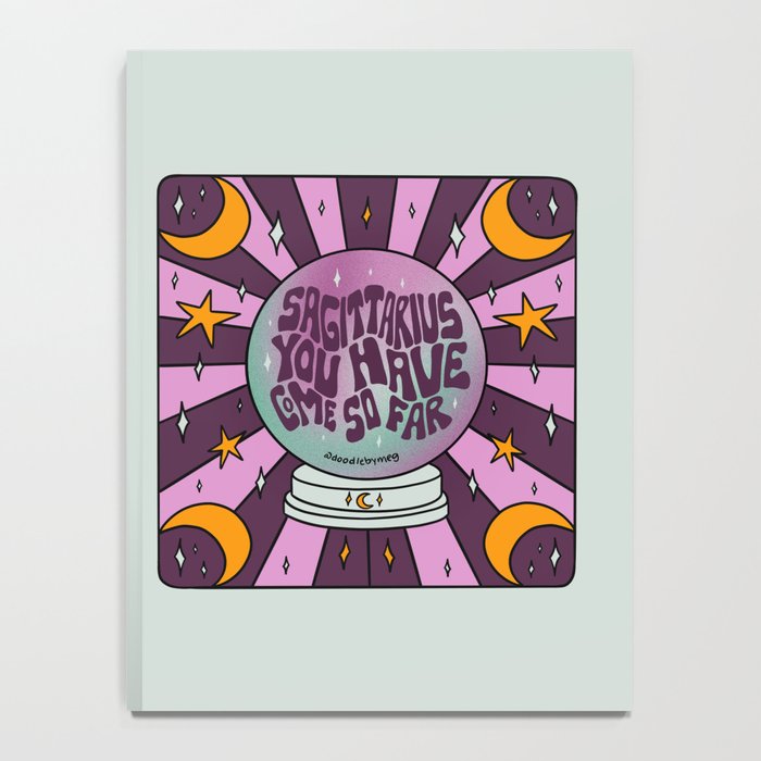 Sagittarius Crystal Ball Notebook Gallery Image 4