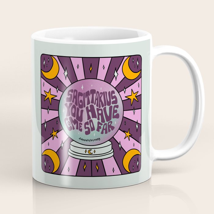 Sagittarius Crystal Ball Coffee Mug Gallery Image 1