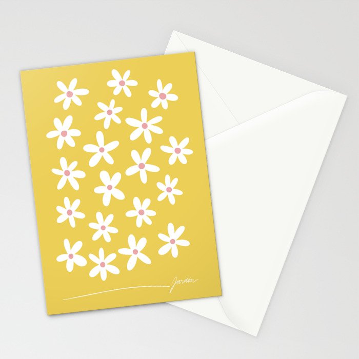 Daisies -- Yellow Stationery Card Gallery Image 2