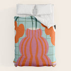 Colorful clay blooms Comforter Gallery Image 6