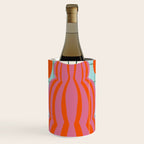 Colorful clay blooms Wine Chiller Gallery Image 1