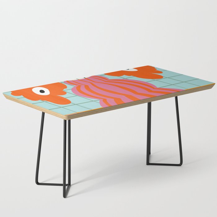 Colorful clay blooms Coffee Table Gallery Image 1
