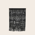American Football Old Vintage Patent Drawing Print Wall Hanging Gallery Image 1