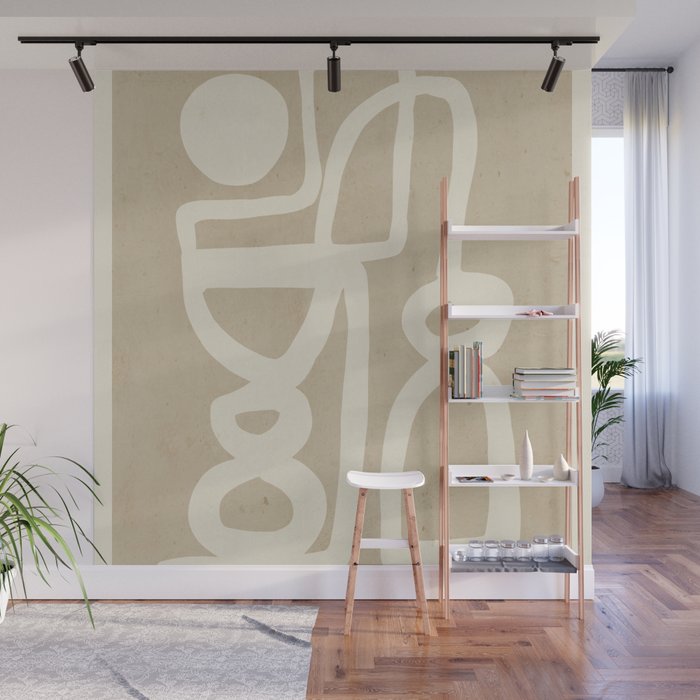 Abstract Minimal Shapes 78 Wall Mural Gallery Image 1