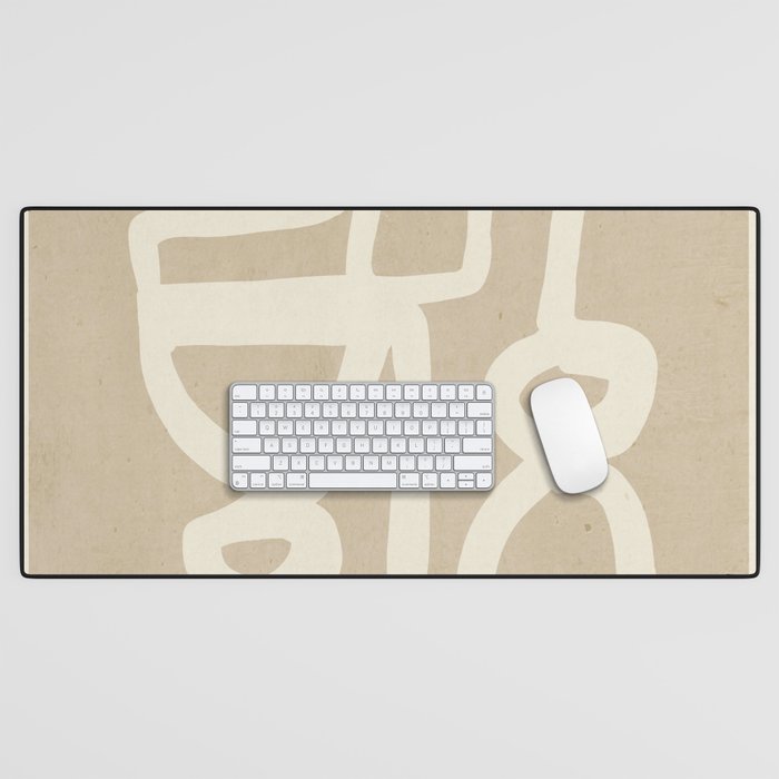 Abstract Minimal Shapes 78 Desk Mat Gallery Image 1
