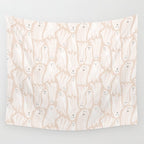 Gossamer Ghosts - blush neutral  Wall Tapestry Gallery Image 4
