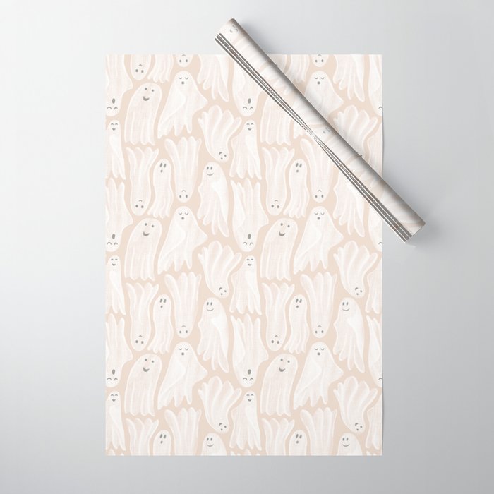 Gossamer Ghosts - blush neutral  Wrapping Paper Gallery Image 1