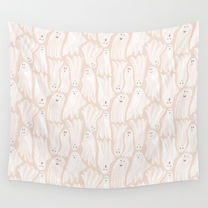Gossamer Ghosts - blush neutral  Wall Tapestry Gallery Image 1