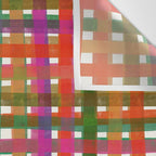 Colorful Plaid #3 Wall Tapestry Gallery Image 3