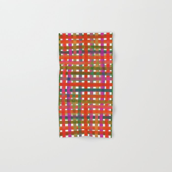 Colorful Plaid #3 Bath Towel Gallery Image 1