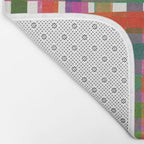 Colorful Plaid #3 Bath Mat Gallery Image 2