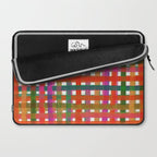 Colorful Plaid #3 Laptop Sleeve Gallery Image 2