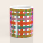 Colorful Plaid #3 Coffee Mug Gallery Image 4